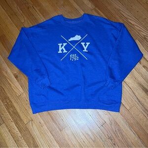 Blue KY Graphic Sweatshirt